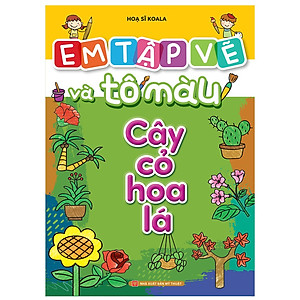 Sách: Combo Em Tập Vẽ Và Tô Màu (Túi 8 Cuốn)