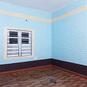 Bộ 15 Tấm Xốp Dán Tường Giả Gạch 3D Dày 3mm 70cmx77cm