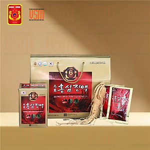 VSM - Thực Phẩm Chức Năng Chong Kun Dang Nước Hồng Sâm 6 Năm - 6 Years Korean Red Ginseng Eextract Liquid (70ml x 30 gói) 