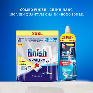 Viên rửa bát finish quantum 100 viên ( Đức )