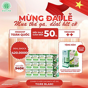 [Combo 2 Hộp] Cao Xoa Bóp Bạch Hổ Hoạt Lạc Cao BẢO LINH 20gram - Giảm nhức mỏi xương khớp, giảm đau lưng, cổ vai gáy, thần kinh toạ