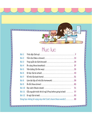 Tiếng Anh Giao Tiếp Cho Trẻ Em - Daily Routines - Nếp Sinh Hoạt Hằng Ngày