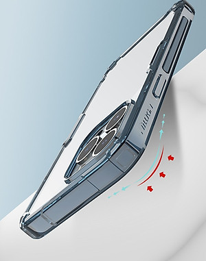 Ốp Lưng Nillkin Nature TPU Pro dành cho iPhone 14 / 14 Max/ 14 Pro / 14 ProMax - Hàng Chính Hãng