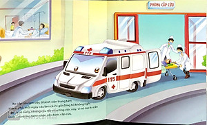 Sách Những Chiếc Xe Hiệp Sĩ: Cảm Ơn Xe Cấp Cứu (Tái Bản 2019)