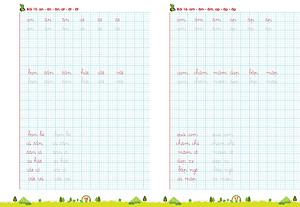 Combo Bé tập viết chữ nhỏ - Tập viết chữ 1 ly (Chữ hoa cỡ nhỏ, theo nhóm và Luyện viết chữ 1 ly)