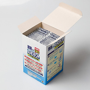 Hộp 120 viên vệ sinh khay niềng răng trong suốt, răng giả Nhật Bản