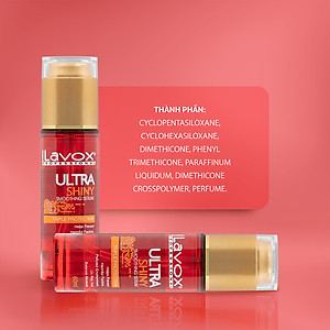 Serum Huyết Thanh Dưỡng Bóng Tóc Lavox 60ML