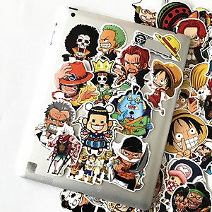 Decal dán tường trang trí các nhân vật hoạt hình sticker trong One Piece (Đảo Hải Tặc) - Hàng Chính Hãng