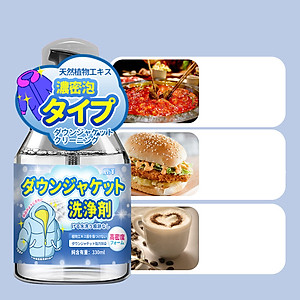 Chai xịt giặt khô áo khoác Nhật Bản 330ml - Bọt làm sạch, vệ sinh quần áo siêu tốc