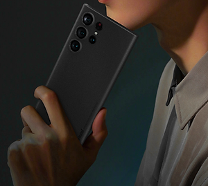 Ốp lưng nhám chống sốc siêu mỏng 0.3mm cho Samsung Galaxy S23 Ultra hiệu Memumi có gờ bảo vệ camera - Hàng nhập khẩu