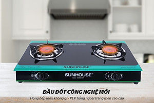 Bếp Gas Hồng Ngoại Đôi Sunhouse SHB004MT - Hàng chính hãng