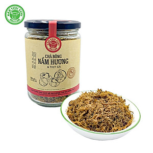 Chà Bông Nấm Hương Vị Cay Ngọt 100g Nấm Tươi Cười