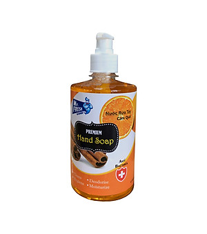 Combo 2 chai nước rửa tay Hand Soap 500ml Hương Cam Quế 