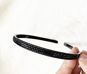 Cài tóc nam nữ dán hạt nhựa