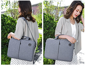 Cặp Tài Liệu Chống Sốc Cho Laptop, Túi Đeo Vai Đựng Máy Tính Xách Tay, Cặp Công Sở