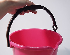 Xô nhựa Yamada 5L có quai xách, làm từ nhựa PP cao cấp - nội địa Nhật Bản