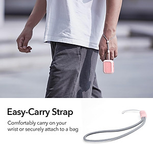 Bao Case ESR Orbit Hybrid Case with HaloLock cho AirPods Pro / AirPods Pro 2 (2023/2022/2019) Magnetic Lid Lock - Hàng Chính Hãng