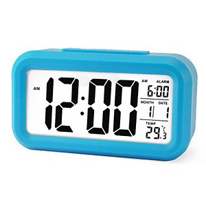 Đồng hồ báo thức điện tử để bàn màn hình đa chức năng thời gian, lịch, báo thức, nhiệt độ DH89
