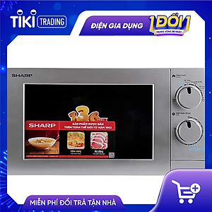 Lò Vi Sóng Sharp R-207VN-SL (20L) - Hàng Chính Hãng