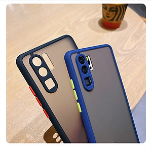 Ốp lưng nhám Huawei P30 Pro chống sốc, bảo vệ Camera (đen)