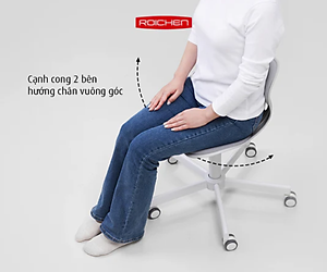 [Roichen - WOW] Ghế Roichen - WOW, ghế chỉnh Dáng ngồi đúng có chân xoay_Made in Korea