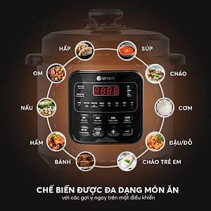 Nồi áp suất điện tử Elmich PCE-8571 - Hàng chính hãng