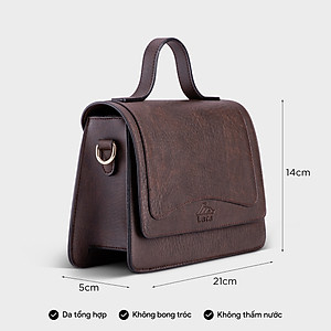Túi Lata ( Thời trang nữ đi chơi size 21 - Túi đeo chéo da HN92 )