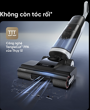 Máy Hút Bụi Lau Nhà Dreame H14 Station 2025 - Tự Động Vệ Sinh 20.000 Pa 300 W - Hàng Chính Hãng