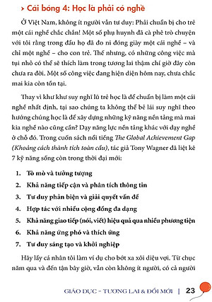 Sách Giáo Dục - Tương Lai & Đổi Mới