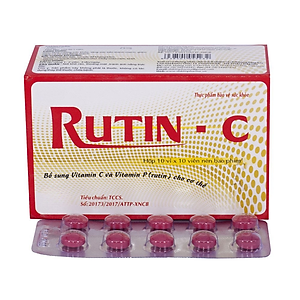 ￼RUTIN C  VN1-Hộp 100 viên - Bổ sung vitamin C, Vinaphar