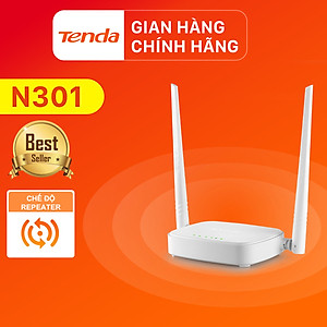 Thiết bị phát Wifi Tenda N301 Chuẩn N 300Mbps - Hàng Chính Hãng