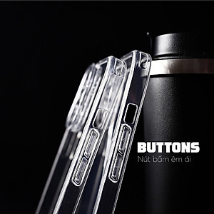 Ốp lưng chống sốc bảo vệ màng camera cho iPhone 15, 15 Plus, 15 Pro, 15 Pro Max hiệu Likgus Camshield - Thiết kế trong suốt, chống ố vàng - Hàng nhập khẩu