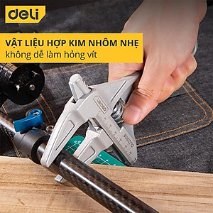 Mỏ Lết Đa Năng Deli Cao Cấp 16-68mm - Tiện Dụng Cho Công Việc Sửa Chữa - Chất Liệu Thép Chống Ăn Mòn Chắc Chắn DL120108
