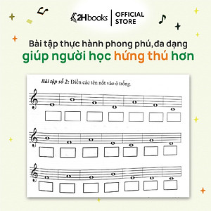 Sách Tự Học Nhạc Lý Cơ Bản, Dành cho người mới bắt đầu, tái bản 2024, 2HBooks