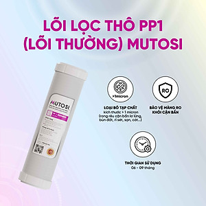 Lõi lọc nước Mutosi - Lõi số 3 PP1M - Hàng chính hãng