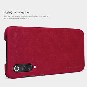 Bao Da Da Bò Nillkin Qin Cho Xiaomi Mi 9 Có Ngăn Đựng Thẻ - Hàng Chính Hãng