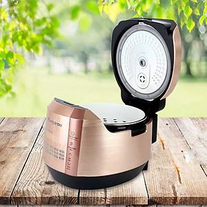 Nồi Cơm Điện Tử Kangaroo KG596 (1.5 Lít) - Vàng đồng - Hàng chính hãng