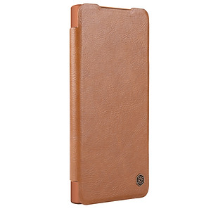 Ốp Lưng Nillkin Qin Prop Leather Case cho Samsung Galaxy S24 Ultra - Hàng Chính Hãng