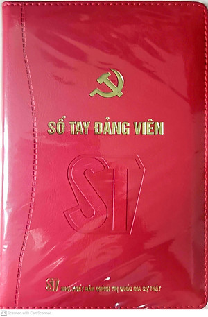 Sổ tay Đảng viên ( Bìa cứng giả da)