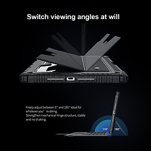 Bao da/ Case kiêm bàn phím Bluetooth cho iPad Gen 9 10.2 inch 2021 có Trackpad hiệu Nillkin - Hàng nhập khẩu