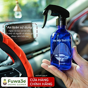 Xịt vệ sinh nội thất ô tô hữu cơ enzyme sinh học từ vỏ dứa Fuwa3e 300ml 