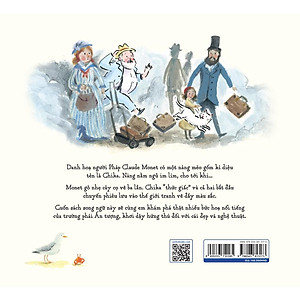 Sách Thiếu Nhi Song Ngữ Monet’s Cat – Nàng Mèo Của Monet | Sách Song Ngữ Cho Bé | San Hô Books