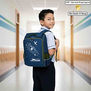 Balo chống gù balo học sinh cấp 1 Xbags Universe XB 3104 balo siêu nhẹ cho bé tiểu học