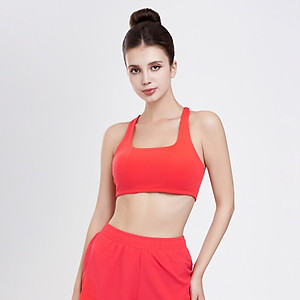Áo Bra Tập Yoga Gym Hibi Sports BA516 Kiểu 2 Dây Đan Chéo, Kèm Mút Ngực