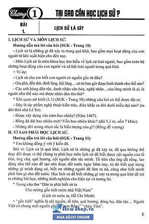 Sách Hướng Dẫn Trả Lời Câu Hỏi Và Bài Tập Lịch Sử Lớp 6 (Bám Sát SGK Chân Trời Sáng Tạo)