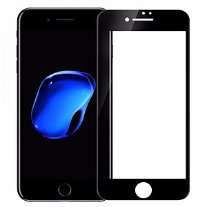 Miếng dán kính cường lực Full 10D cho iPhone 7 Plus / iPhone 8 Plus Hiệu Vmax (Phủ Nano, Vát 10D, mài cạnh 2.5D, hiển thị Full HD) - Hàng chính hãng