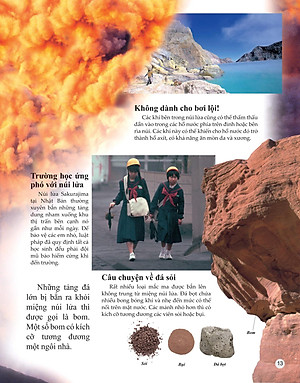 Sách Bách Khoa Tri Thức Về Khám Phá Thế Giới Cho Trẻ Em - Volcano - Núi Lửa
