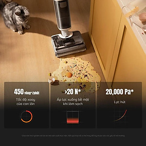 Máy Hút Bụi Lau Nhà Roborock F25 RT Gập Nghiêng 180° - Hàng Chính Hãng