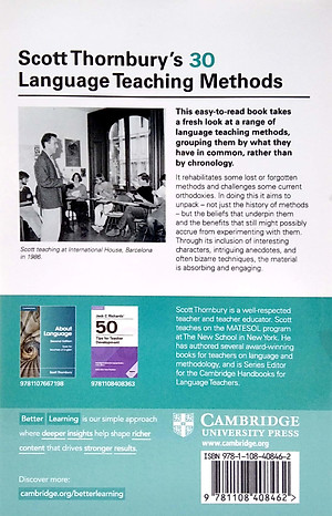 Scott Thornbury's 30 Language Teaching Methods Pocket Editions