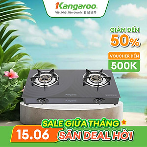 Bếp ga đôi Kangaroo KG519M - Hàng chính hãng